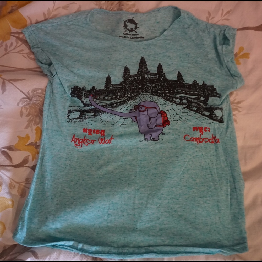 Souvenir shirt from Cambodia